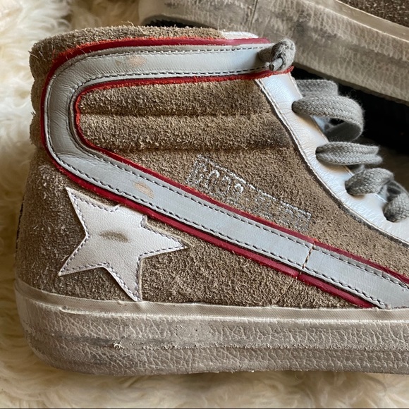 Golden goose slide high tops leather/suede - Picture 10 of 16